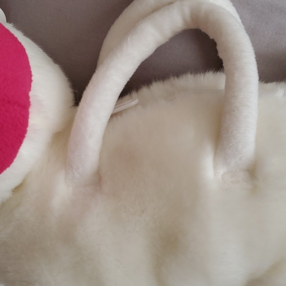 NWT plush yorkie purse - Picture 7 of 13